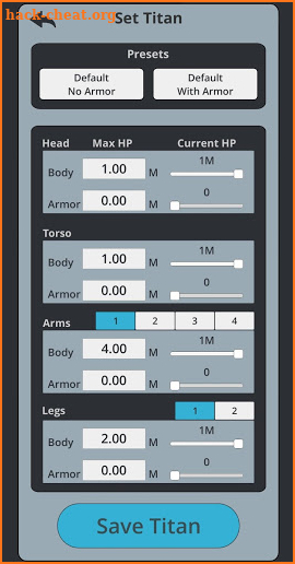 TT2 Raid Optimizer screenshot