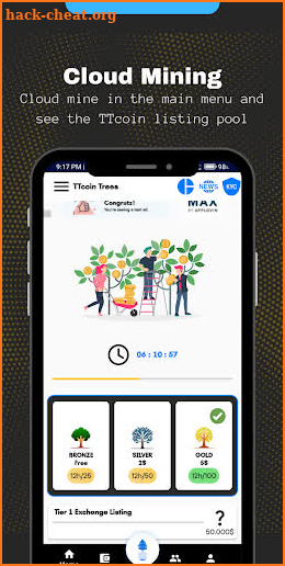 TTcoin Trees - Cloud Mining screenshot