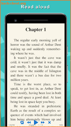 TTS Reader - reads your books aloud screenshot