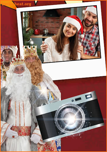 Tu foto con los reyes magos selfie screenshot