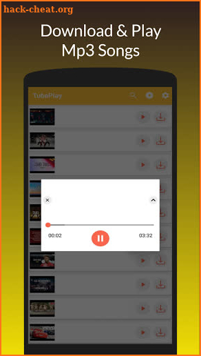 Tube MP3 Music Downloader - Tube Play Mp3 Player screenshot