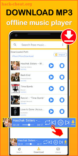 Tube Music Downloader Song Mp3 screenshot