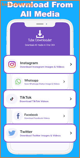 Tube Video Download - Downloader Tube Videos Free screenshot