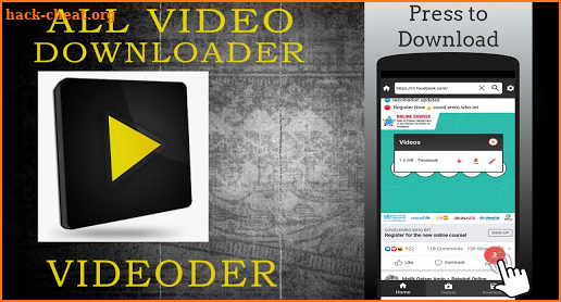 Tube Video Downloader for All- Videoder Downloader screenshot