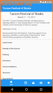 Tucson Festival of Books screenshot