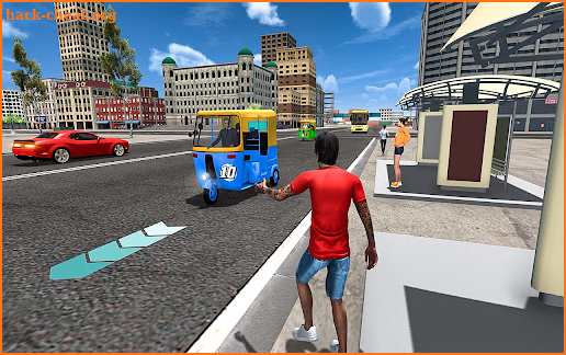 Tuk Tuk Auto Rickshaw Driving screenshot