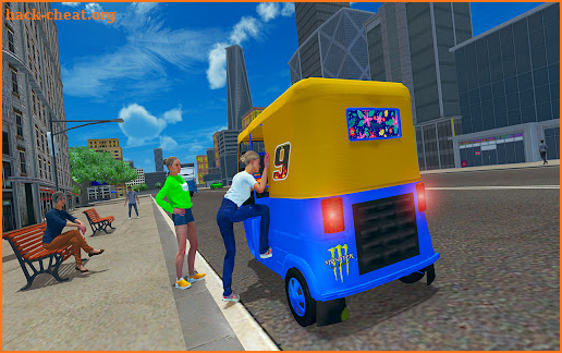 Tuk Tuk Auto Rickshaw Driving screenshot