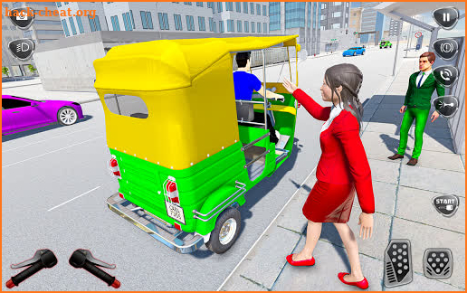 Tuk Tuk Auto Rikshaw Driving simulator: Car Games screenshot