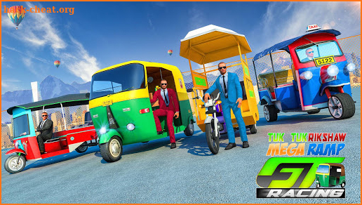 Tuk Tuk Rickshaw: Impossible Stunts screenshot