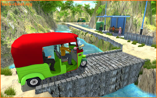 Tuk Tuk Simulator Transport Driver 3D screenshot