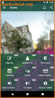 Tulane EverGreen screenshot