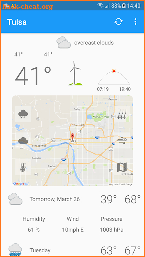 Tulsa, OK - weather and more screenshot