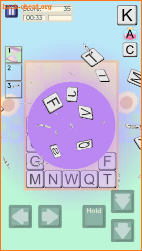 Tumble Words screenshot