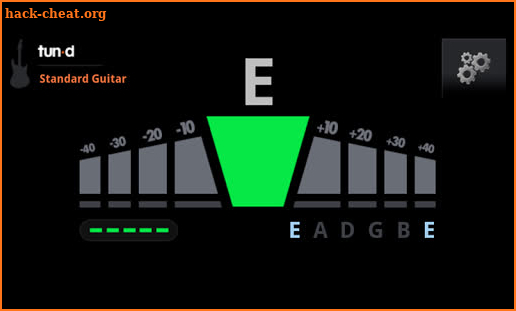 Tun-d Guitar Tuner screenshot