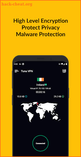 Tuna VPN - Free, Fast & Unlimited Proxy VPN Server screenshot