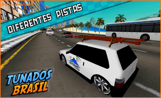 TUNADOS Brazil - 3D Racing screenshot