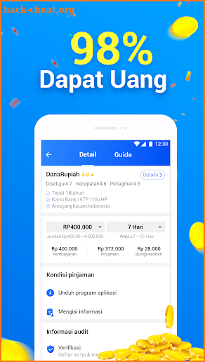 Tunai Plaza-Uang Kredit Pinjaman dana tunai online screenshot