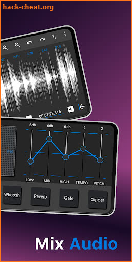 Tune-X Audio Editor screenshot