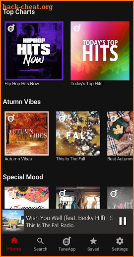 TuneApp: smart radio screenshot