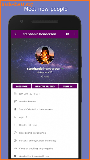 TunedIn - Free Music & Dating App screenshot