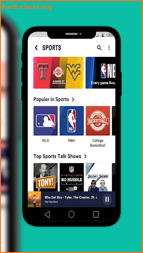 Tunein radio premium and nfl/ radio tunein screenshot