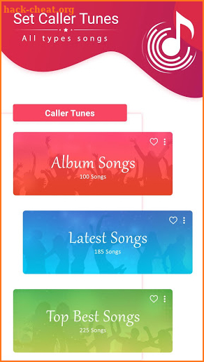 Tunes : Set Caller Tune screenshot
