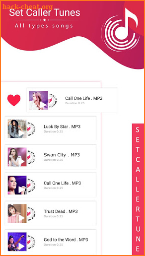Tunes : Set Caller Tune screenshot