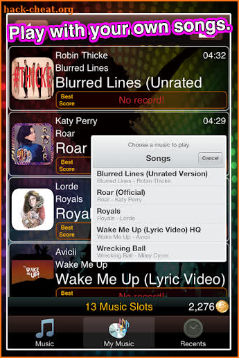 TunesHolic screenshot