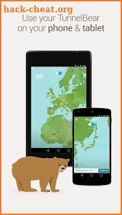 TunnelBear VPN screenshot