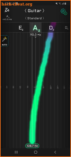 Tunr - tuner for guitar - bass - ukulele & more screenshot