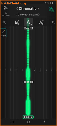 Tunr - tuner for guitar - bass - ukulele & more screenshot