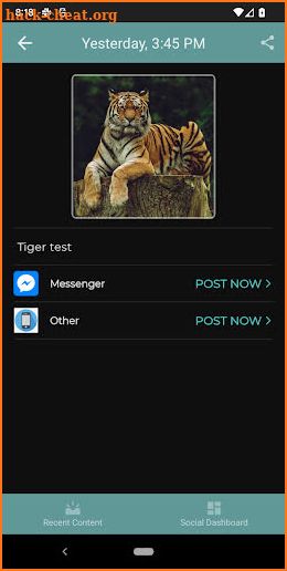 TuppSocial Companion screenshot