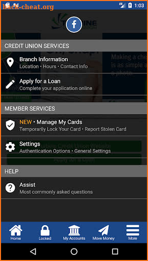 Turbine Credit Union screenshot