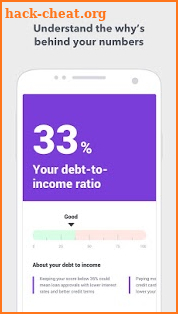 Turbo: Income, credit score & debt to income screenshot