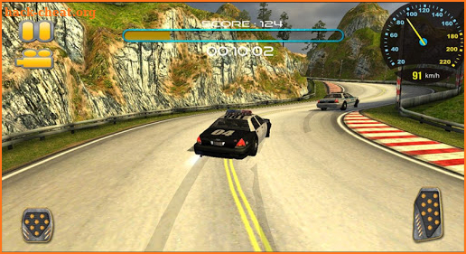 Turbo Police Car Driving 3D screenshot