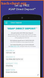 Turbo Prepaid Card screenshot