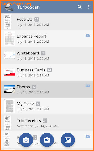 TurboScan: scan documents & receipts in PDF screenshot