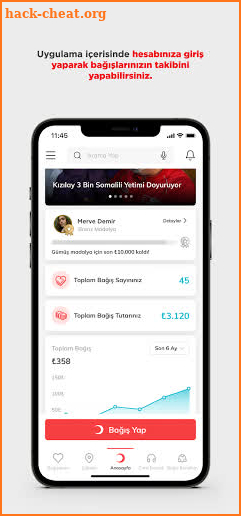 Türk Kızılay Mobil screenshot