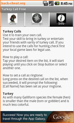 Turkey Call Free screenshot