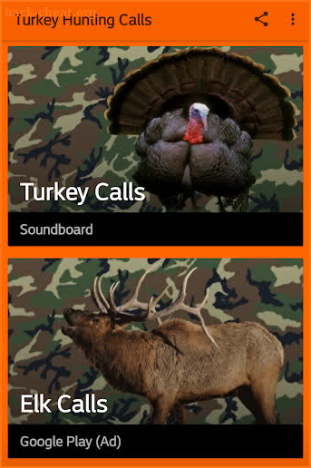 Turkey Hunting Calls screenshot