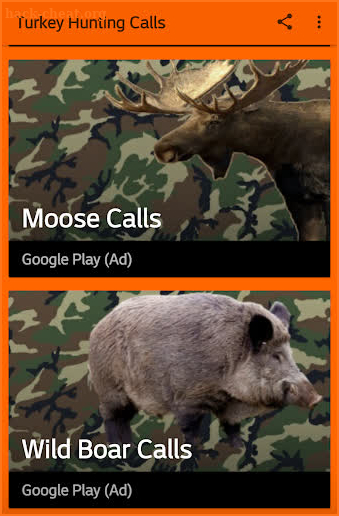 Turkey Hunting Calls screenshot