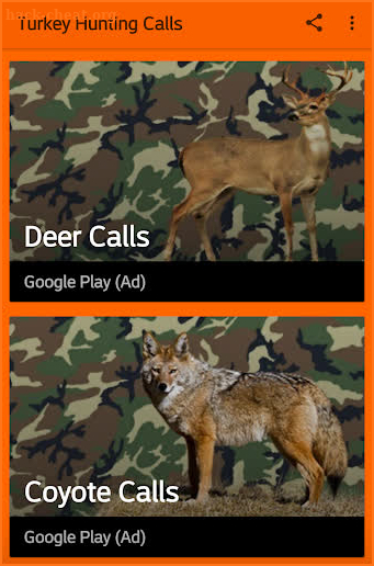 Turkey Hunting Calls screenshot