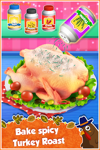 Turkey Roast - Holiday Family Dinner Cooking screenshot