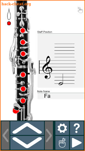 Turkish Clarinet Fingerings screenshot