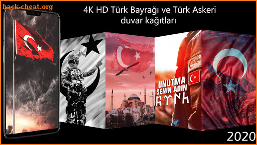 Turkish Flag Wallpapers 4K HD screenshot