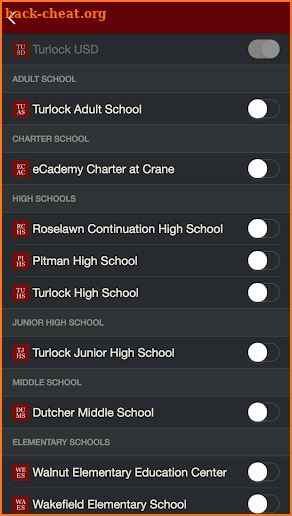 Turlock USD screenshot