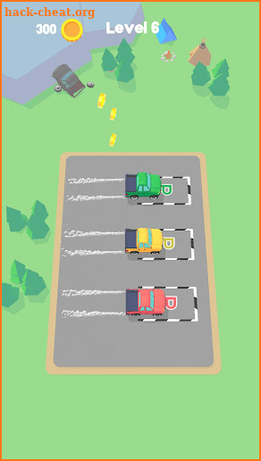 Turn and park screenshot