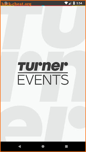 Turner Events screenshot