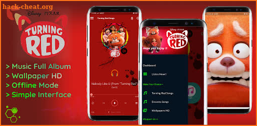 Turning Red Wallpapers & Songs screenshot