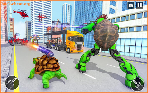 Turtle Transformation Robot:Multi Robot Game screenshot